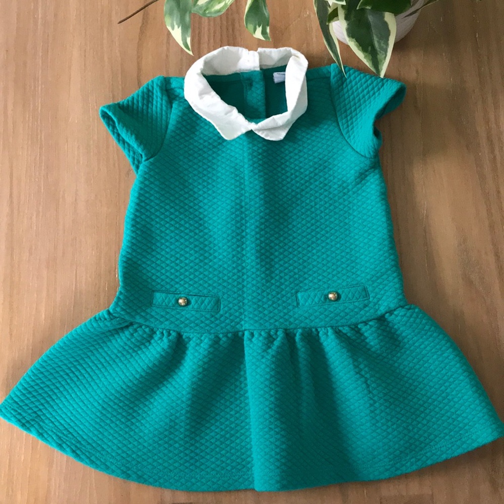 Janie and Jack beautiful jewel color dress 18-24